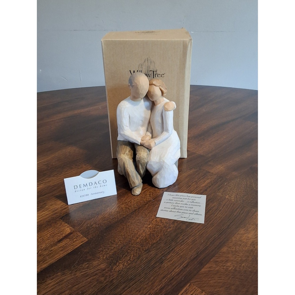 Willow Tree Anniversary Figurine Susan Lordi Demdaco 26184 Couple I Love Thee